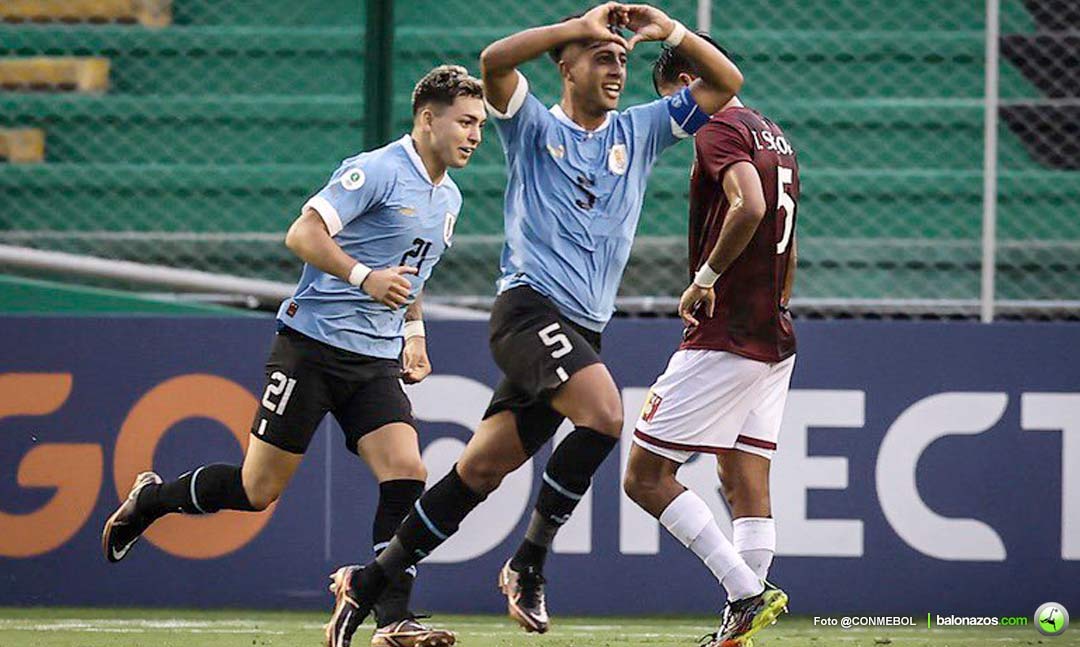 Uruguay 3-0 Venezuela en su segundo partido en la CONMEBOL SUB-20 - AUF