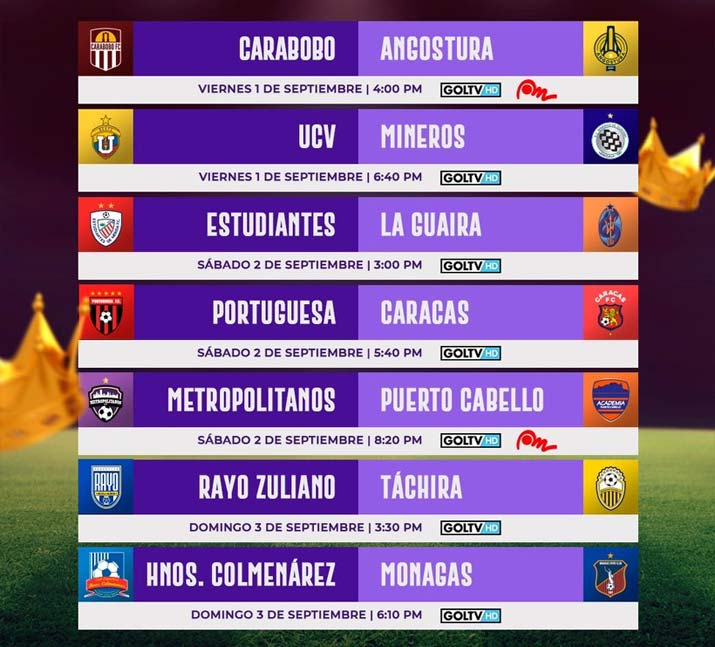 Este viernes arrancará la Jornada 26 