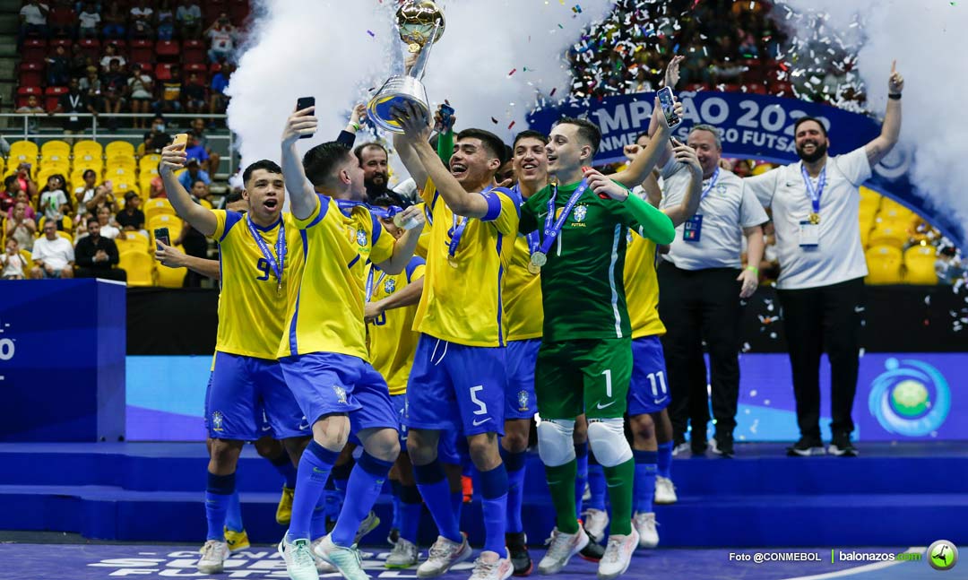 Brasil Campeón Sudamericano Sub 20 