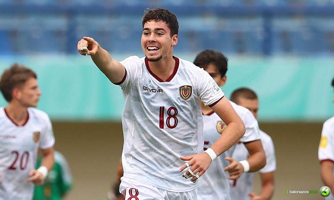 Alejandro Cichero de la Selección venezolana sub-17