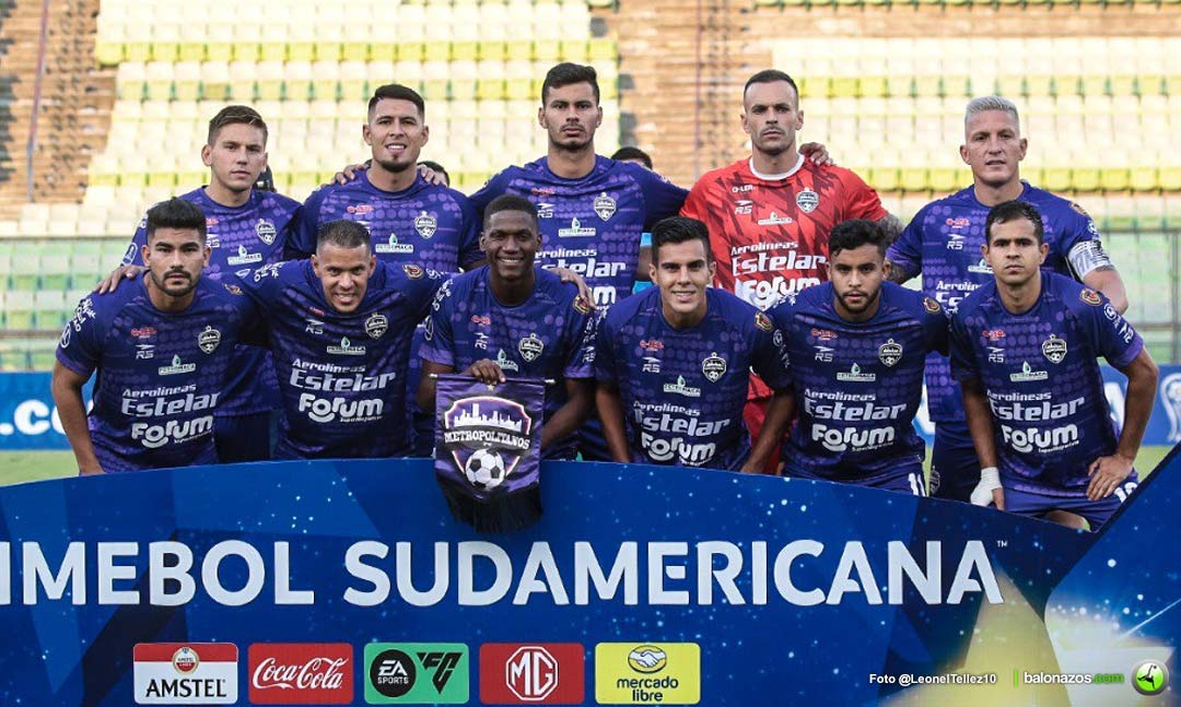 Metropolitanos FC otra vez perdió en la Copa Sudamericana