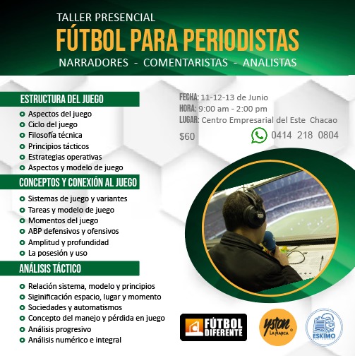 Taller de Fútbol para Periodistas