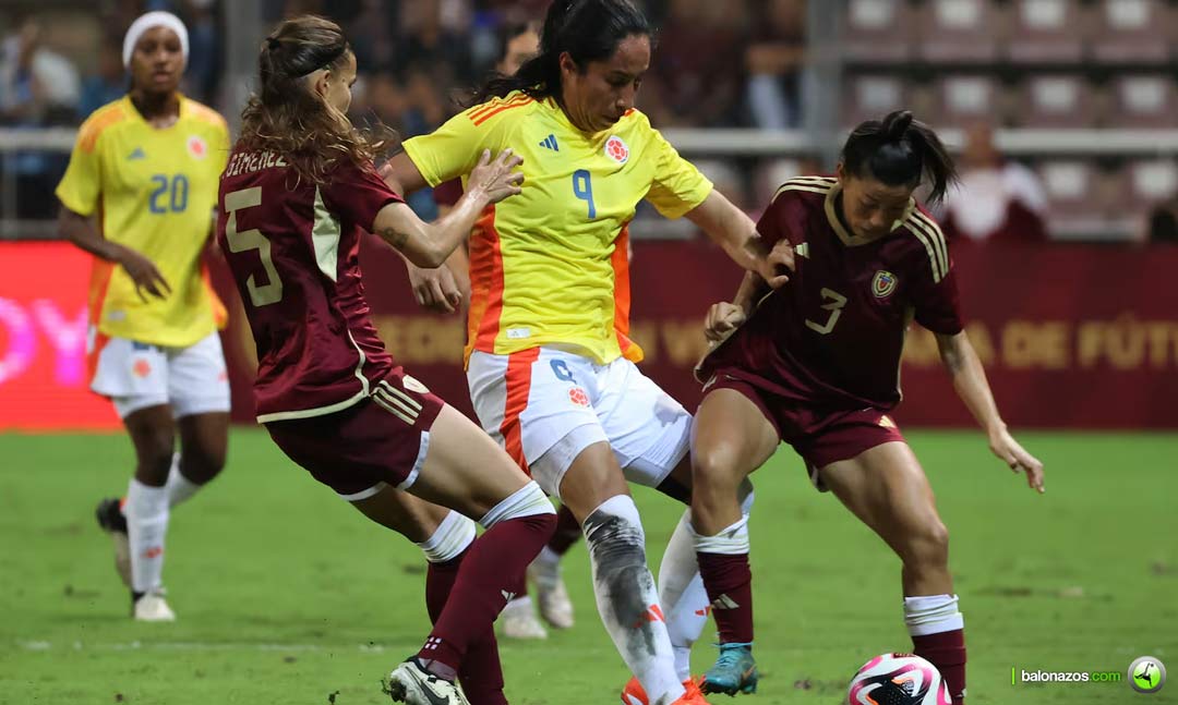 la Vinotinto Femenina volvió a perder con Colombia