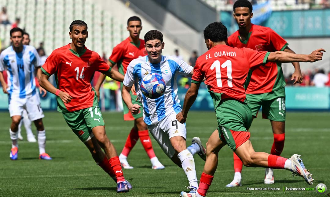 papelón en el juego entre Argentina y Marruecos