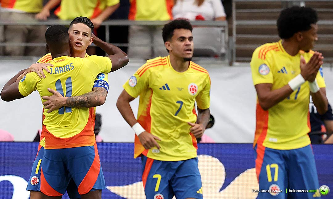 Colombia derrotó por 5-0 a Panamá