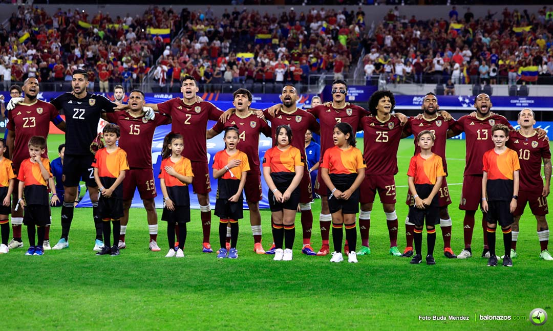 solo 5 Vinotintos en la Copa fueron titulares en los 4 partido