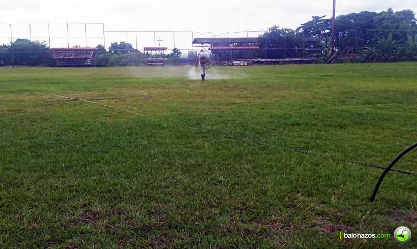 El estadio Municipal de Tucani