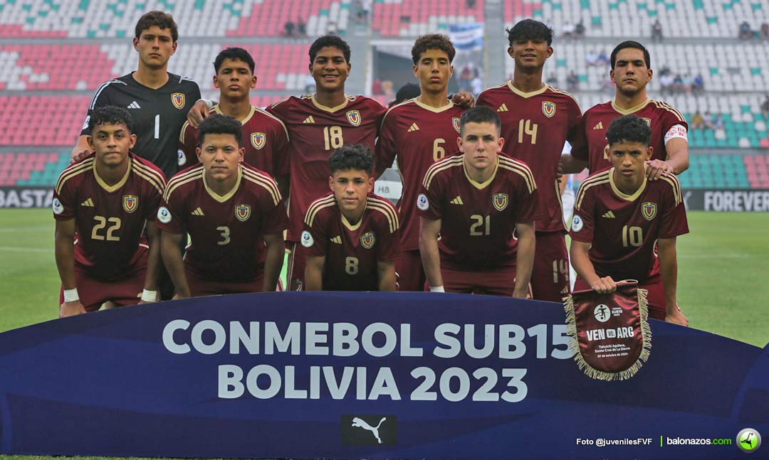 Vinotinto Sub15 jugará este miércoles