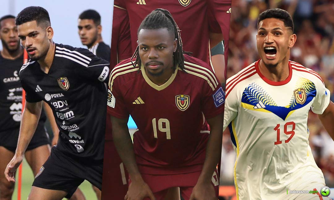 Tres jugadores que volvieron a la Vinotinto