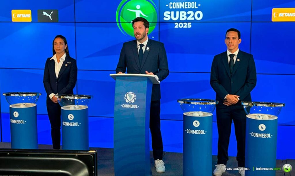 Redacción Balonazos. El Sudamericano Sub20 2025 ya tiene los Grupos